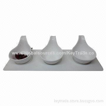 Fine porcelain appetizer plate